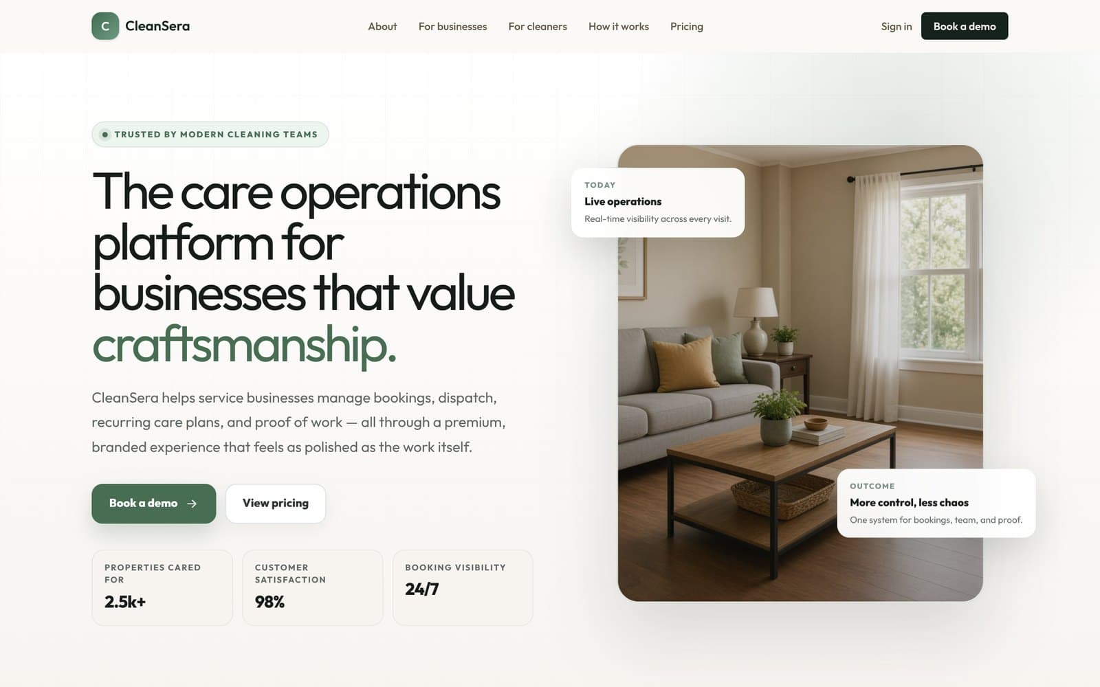 CleanSera screenshot 1