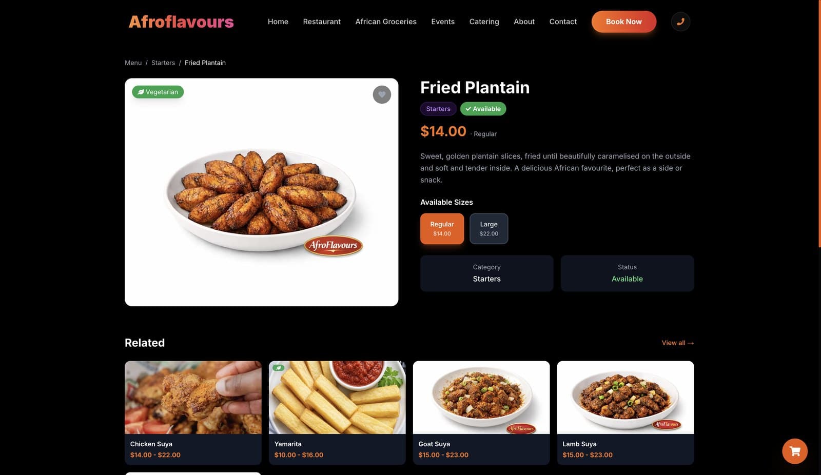 Afro Flavours screenshot 3