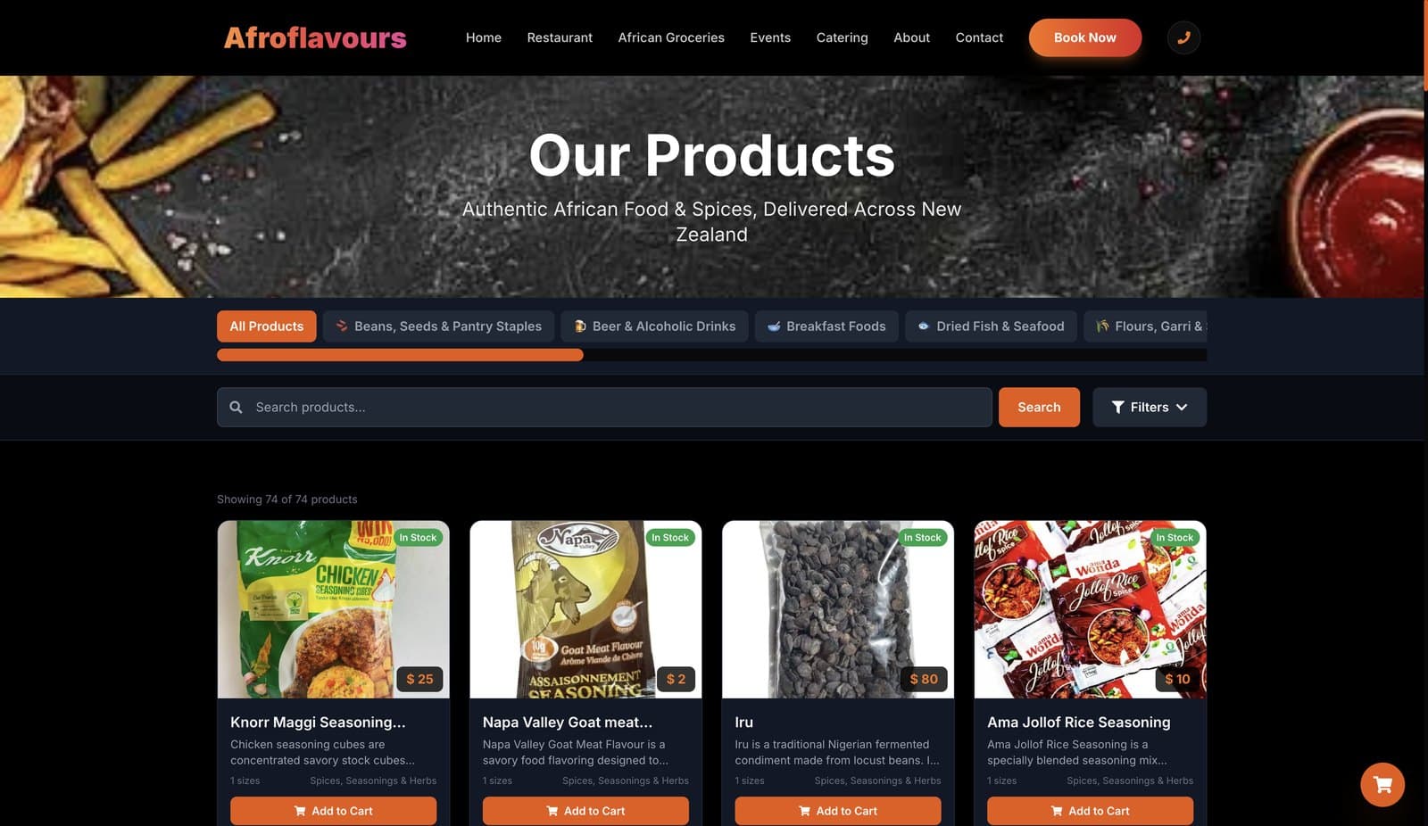 Afro Flavours screenshot 4