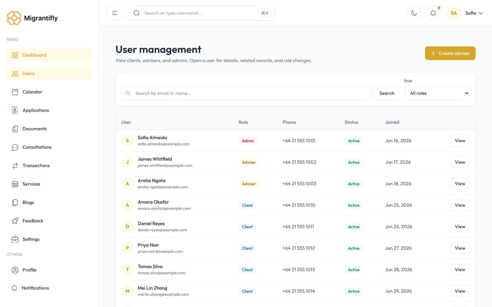 Migrantifly screenshot 8