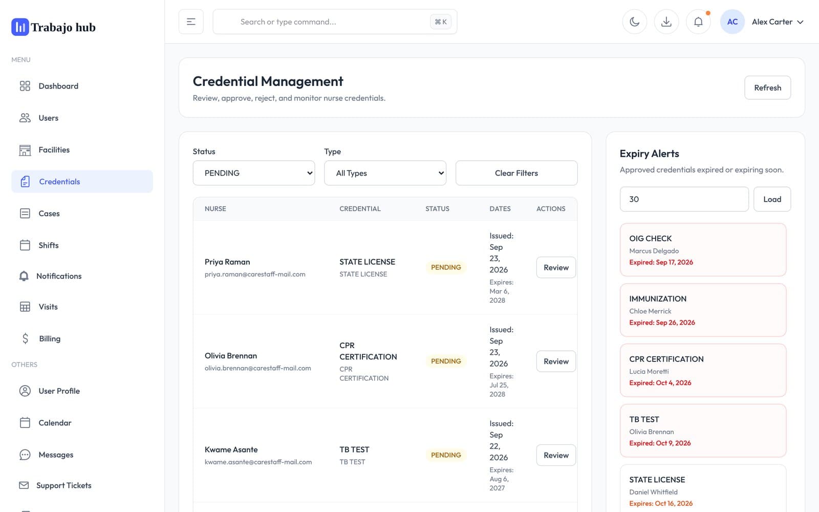 TrabajoHub screenshot 5