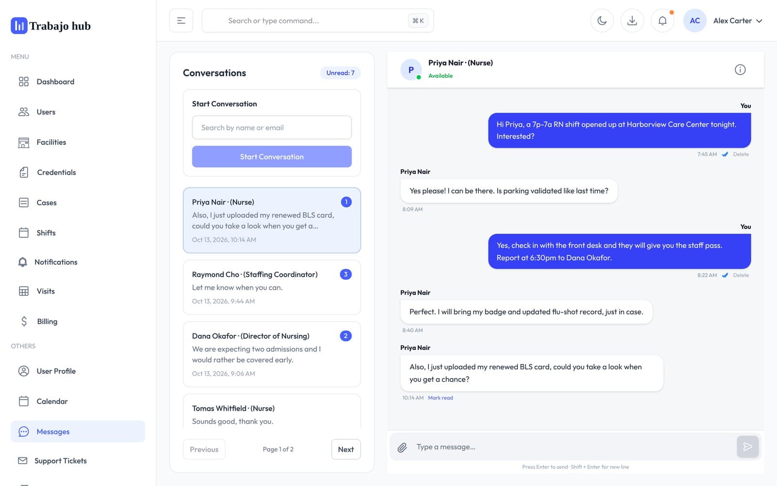 TrabajoHub screenshot 9